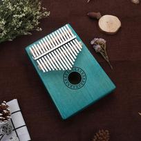 17-Key Kalimba - Blue with Stickers/Tuning Hammer