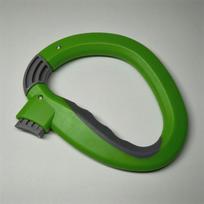 1pc Handed Self-Locking Bag Holder for Grocery Shopping - Convenient and Secure Grip for Easy Carrying žalia