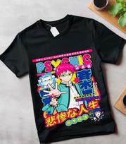 Anime Psycho 100 Aktorių Marškinėliai Anime Mob Psycho Dimple Kvailys Marškinėliai dovana XL