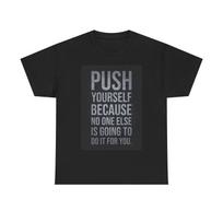 Gym Motivation T shirt Weight Training Gym Gear Unisex Heavy Cotton Tee Workout XXXL