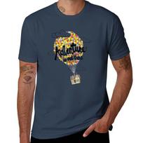 Up Adventure House Balloon Cartoon Tshirt Standard Fit Solid Tee Shirt S