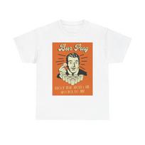 Beer Pong Sports T Shirt Funny Graphic Retro Vintage Unisex Heavy Cotton Tee S