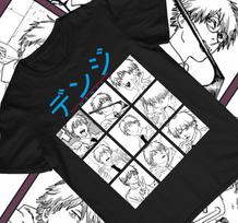 Chainsaw man Denji T-Shirt Anime Aki Hayakawa Kon Chainsaw Man Shirt XXXL