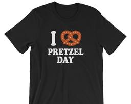 I Love Pretzel Day Unisex T-Shirt - The Office S
