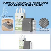 Disposable Pet Training Pads with Odor Control for and Dogs M juoda