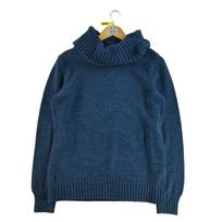 Women's navy turtleneck sweater XL