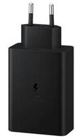 Samsung ep-t6530 wall charger (2x usb c, 1x a) 65w black (without cable)