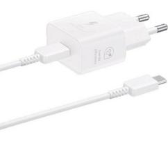 Samsung ep-t2510xw 25w wall charger + usb-c cable white