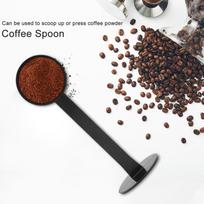 2-In-1 Design Coffee Bean Spoon Integrated Tamper Tamper Scoop Spoon  For Tea Brewing