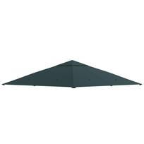 3 x 3 m Gazebo Canopy Replacement Cover, Garden Gazebo Roof Replacement, TOP COVER ONLY, Charcoal Green 298 x 298 x 1 cm