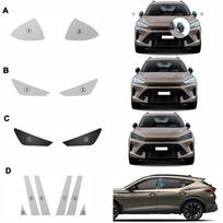 Paint Protective Foil for Seat Cupra Formentor 2024 2025 Headlight Rearview Mirror B Pillar Anti Scratch Transparent PPF clear b pillars film juoda
