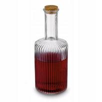Stiklinė karafa su kamščiu 500 ml – dekanteris likeriui, viskiui, vynui