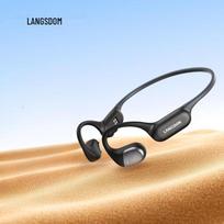 Lanston AirWave Pro Wireless Bone Conduction Sports Headset juoda