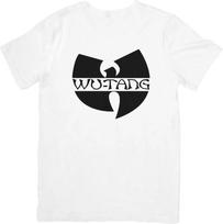 WU-TAN CLAN Muzikiniai marškinėliai vyrams ir moterims Kokybiški medvilniniai marškinėliai Balti. 4XL