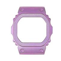 14G Titanium alloy Vintage Watch case For Casio DW5600 GW-B5600 small square modified DW-5600 lightweight Watchband metal Bezel DW5600 GW-B5600 violetinė