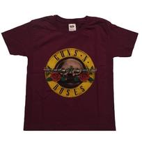 Guns n Roses Official Classic Logo Men's Women's Adult maroon t-shirt L