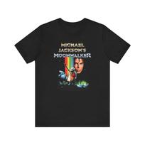 MJ Moonwalker Sega Genesis Retro Style Cover Art Unisex Jersey Short Sleeve Tee S