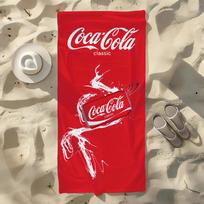 Fashion Drink C-Coca-C-Cola-S Towel For Swim Yoga Gym Quick Drying Soft and skin-friendly Beach Towels All-Season W40*H60(CM)