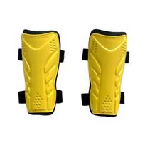 1Pair Soccer Shin Guards Pads For Kids Football Shin Pads Leg Sleeves Soccer Shin Pads Kids Knee Support geltona
