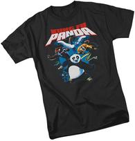 Kung Fu Panda T-Shirt Cotton Tee Shirt All Size S To 4XL M