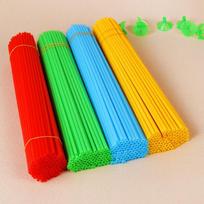 Balloon Stand Support Rod Tray Base Tie-Tie Maker, Birthday Party Scene Decoration Set, 100 Mixed Color Sets
