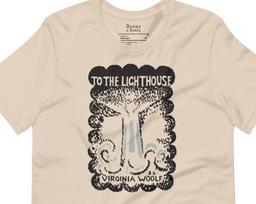 To the Lighthouse T-Shirt | Virginia Woolf | Literary Gift | Classic Book L