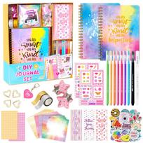 Scrapbook Journal Kit for Girls - Birthday Gift with Stickers and 1ml one size