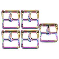 5pcs Fine Workmanship Metal Belt Buckle 25mm/1in Zinc Alloy Buckle Roller Buckles  For DIY Clothing