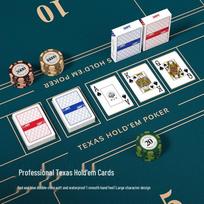 WPT Texas Hold'em PVC Plastic Poker Cards