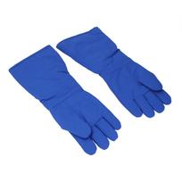 1 Pair 48cm Antifreeze Gloves Low Temperature Cold Proof Gloves for Laboratory Liquid Nitrogen Dry Ice Handling Leather + low temperature cotton