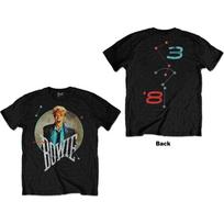 David Bowie Circle Scream Licensed Tshirt Unisexs L