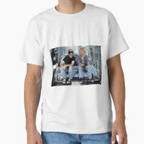 Barack Obama And Joe Biden Staring In Waynes Wo Made In Usaaus Tshirt S2xl S