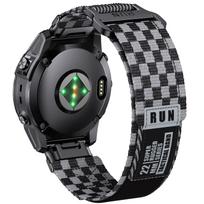 QuickFit 22mm Watch Band for Garmin Fenix 8 47mm, Fenix 7/6 Pro Straps, Nylon Replacement strap for Epix 2, Forerunner 955 945 Quick Fit 22mm