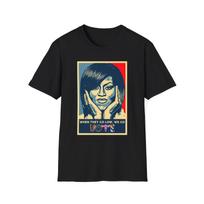 Michelle Obama Shirt, When They Go Low We Go Vote T-shirt M