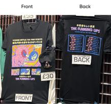 The Flaming Lips UK Merch Yoshimi Battles The Pink Robots Tour 2026 T-shirt XL