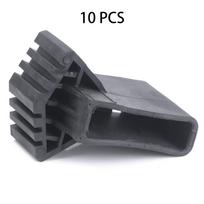 10 Pcs Non-slip Ladder Feet Rubber Pads Foot Pads Furniture Mat Ladder Feet Covers  Chair juoda
