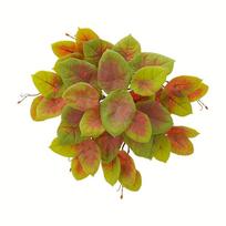 Vibrant Colors Faux Greenery Lifelike Realistic Simulated Green Plants Handmade 42 Leaves Fake Tree Leaves Indoor Outdoor Use