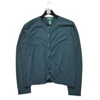 Women's Navy Cardigan Vests L