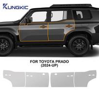 TPU Paint Protection Film Pre-Cut PPF Body Kit for Toyota Prado 2024 2025 Transparent Scratch-Resistant doors / for Toyota Prado raudona