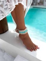 Shell Bracelet on the Leg, LIGHT STRAP