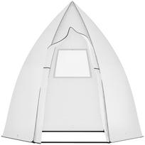 Mini Greenhouse Overwintering Tent for Plants with Roll-Up Door Garden Balcony Winter Protection White 160 x 140 x 180 cm 160 x 140 x 180 cm