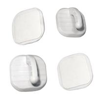 Saugūs šunų vartai Tinklinė tvora Nešiojami sulankstomi kūdikių apsauginiai vartai, montuojami bet kur 4pcs hooks balta
