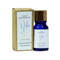Levandų eterinis aliejus (10 ml), Levandų eterinis aliejus, šalavijų vaistinė