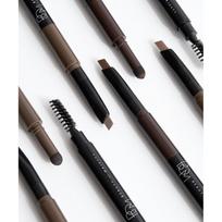 B.o.m [2pack] 3 In 1 Triple Edge Eyebrow #01 grey brown/#01 grey brown