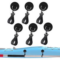 Kayak Paddle Holder – 6X Quick Fixing Stable Patch & Marine Fixed Buckle For Raft, Boat, Kayaking, Canoe – PVC Stainless Steel, Adjustable