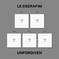 Le Seraphim 1-asis studijinis albumas UNFORGIVEN COMPACT versija. Atsitiktinis pristatymas + Išorinė dėžutė + Nuotraukų knyga + CD-R + Nuotraukos kortelė + Atvirukas + Dainų tekstų plakato rinkinys