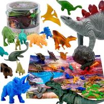 WOOPIE Dinozaurų figūrėlių rinkinys 34 vnt.