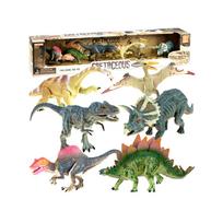 Dažytų dinozaurų rinkinys, 6 vnt. ZA2051