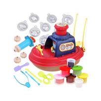 Žvejybos laivas plastikinė masė, gaudanti žuvis ZA4026