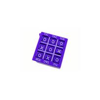 "Tic Tac Toe" žaidimas 4,5 cm violetinės spalvos